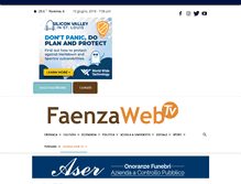 Tablet Screenshot of faenzawebtv.it